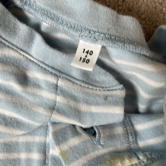 Muji Blue and White striped pajama set - Picture 3 of 6